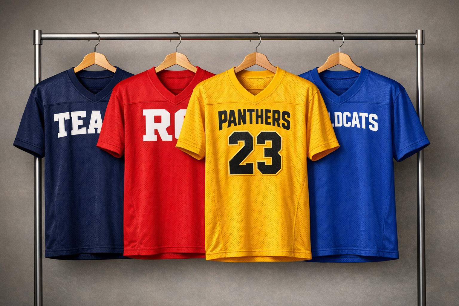 Best Fonts and Colors for Team Logos on Jerseys