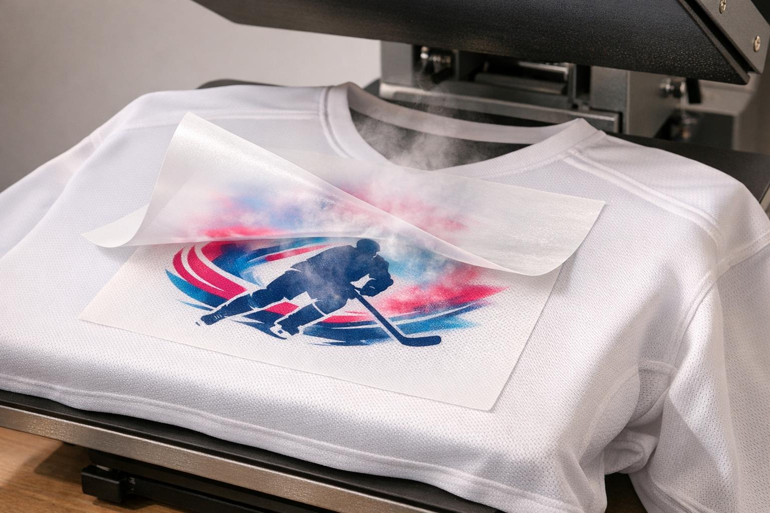 How Sublimation Works for Hockey Jerseys