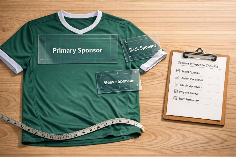 Checklist for Adding Sponsors to Soccer Jerseys