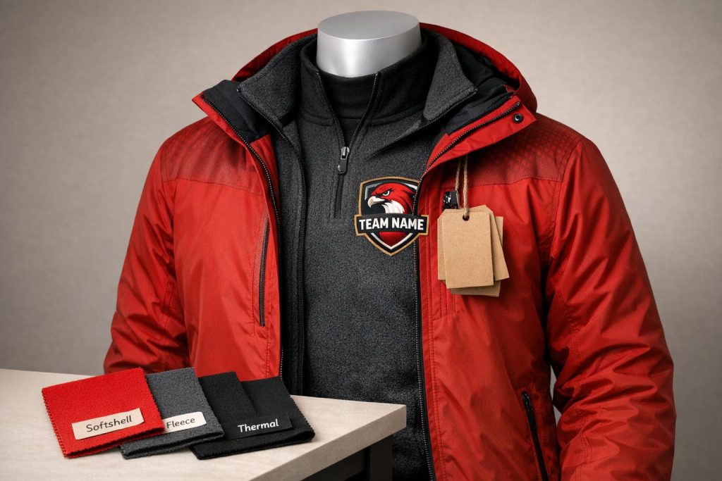 Custom Winter Layers for Team Branding