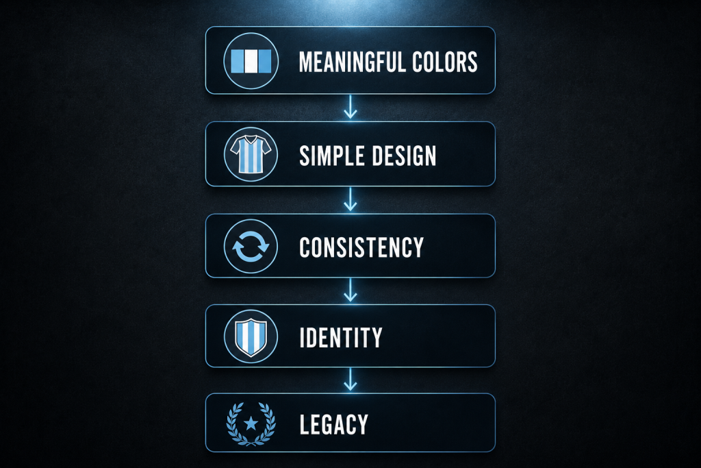 Five principles of timeless soccer jersey design and team identity