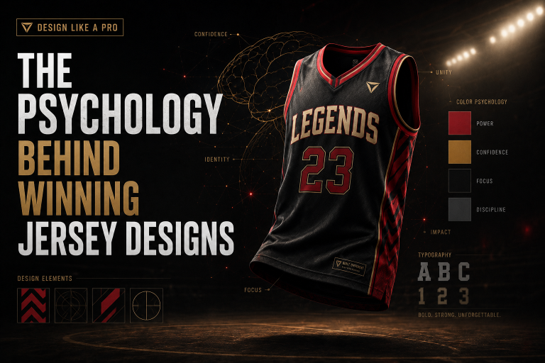 The psychology behind winning basketball jersey designs and team identity