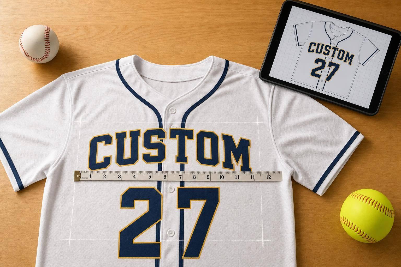 Custom Graphics for Baseball and Softball Jerseys