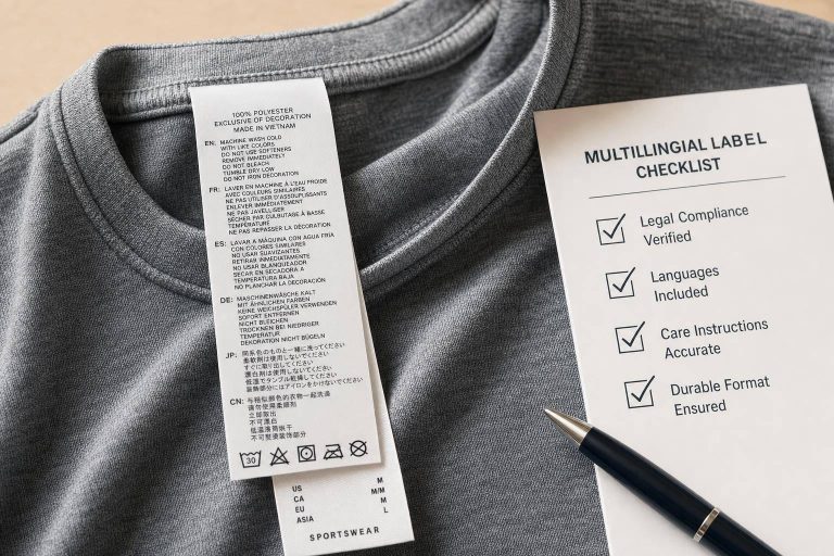 Checklist for Multilingual Sportswear Labels