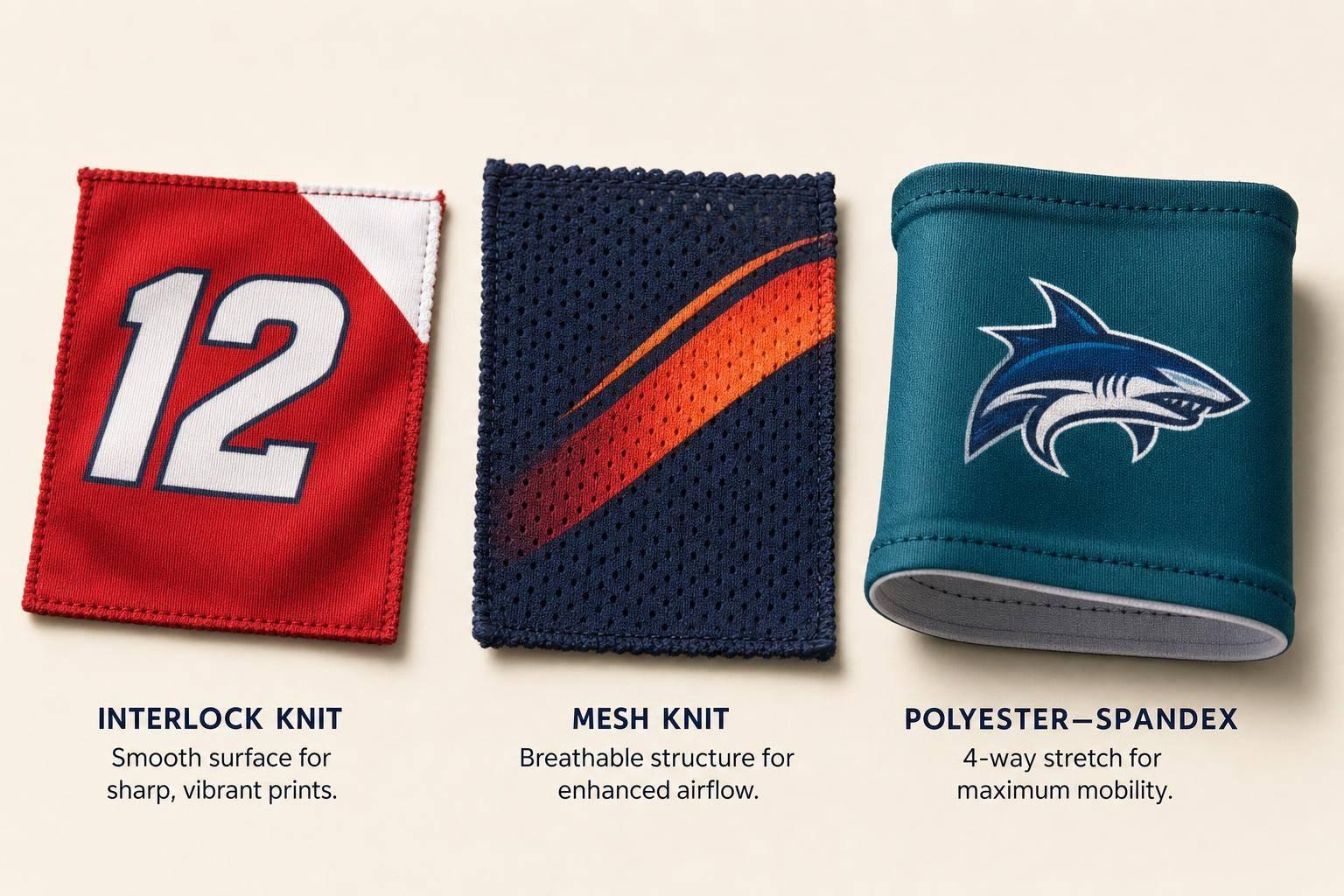 Stretch Fabric Options for Sublimated Jerseys